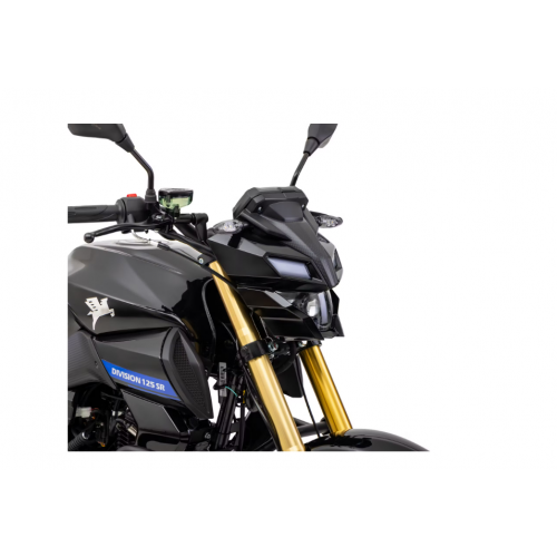 Reģistrējams benzīna motocikls 125cm3 17"/17" 10,6 ZS / 9,1 Nm ROMET DIVISION 125 SR AIR no ROMET MOTORS (ROMET DIVISION 125 SR AIR)