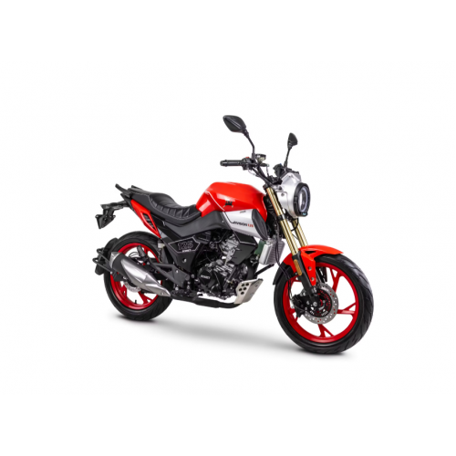 Reģistrējams benzīna motocikls 125cm3 17"/17" 13,5 ZS / 9,25 Nm ROMET DIVISION 125 no ROMET MOTORS (ROMET DIVISION 125)