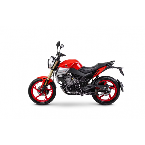 Reģistrējams benzīna motocikls 125cm3 17"/17" 13,5 ZS / 9,25 Nm ROMET DIVISION 125 no ROMET MOTORS (ROMET DIVISION 125)