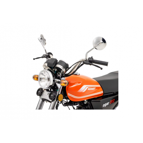 Reģistrējams benzīna mopeds 48cm3 17"/17"  2,9 ZS / 2,2 Nm mehanisks ROMET OGAR 50 no ROMET MOTORS (ROMET OGAR 50)