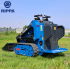 Mini iekrāvējs RIPPA RS04 ECO 1,0 t ar Briggs & Stratton XR2100 420 cm³ 13,5 ZS, kāpurķēžu, ar hidraulisko ātro sakabi un papildu hidrolīniju (RS04ECO-B&SXR2100)