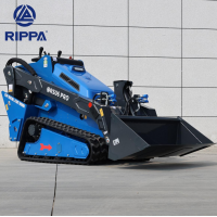 Rippa RS06 PRO 1,2 t mini iekrāvējs ar Kubota D1105 Stage V 25 ZS dzinēju, kāpurķēžu, ar hidraulisko ātro savienotāju, kausu un papildu hidraulisko līniju (RS06PRO)
