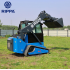 Gāpurķēžu mini iekrāvējs RIPPA RS20 PRO Kubota V2607 EFI 66,9 ZS, Stage V / EPA Tier 4, slēgta kabīne ar kondicionieri un apsildi, pilotvadība, kauss komplektā (RS20PRO)