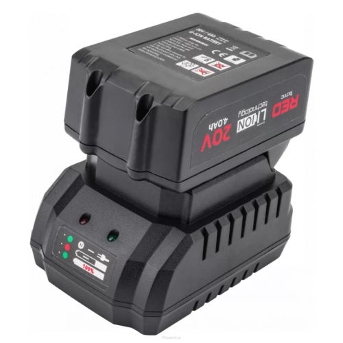 Akumulatora triecienatslēgs 20V 4Am RED TECHNIC (RTAKU0026) 