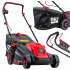 Elektriskais zāles pļāvējs 2600W, 38cm, 30-75mm no RED TECHNIC (RTKSE0148)