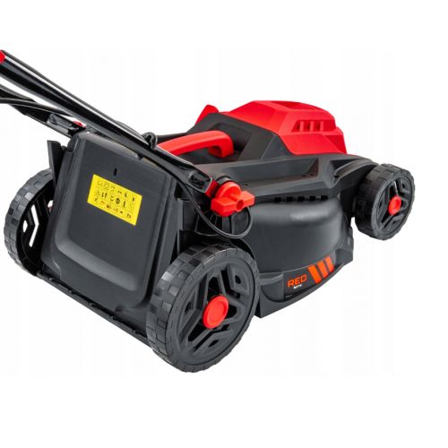 Elektriskais zāles pļāvējs 2600W, 38cm, 30-75mm no RED TECHNIC (RTKSE0148)
