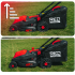 Elektriskais zāles pļāvējs 2600W, 38cm, 30-75mm no RED TECHNIC (RTKSE0148)