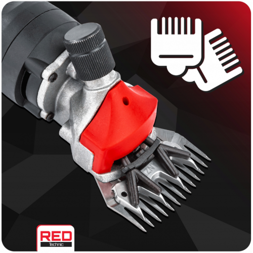 Elektriskā dzīvnieku, aitu griešanas mašīna - trimmeris 600 W, 2600 apgr./min no Red Technic (RTMDSO0147)