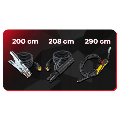 Invertora metināšanas iekārta MIG, pusautomātiska, MIG MAG, MMA, LIFT-TIG, SYN plūsma (RTMSTF0152)