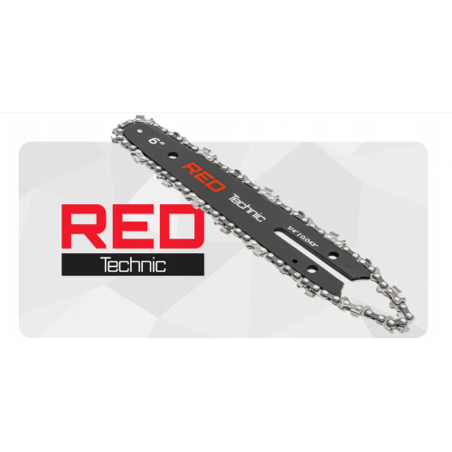 Motorzāģa - ķēdes zāģa sliede, vadotne 6", 1/4 + 2 ķēdes (RTPR0162)