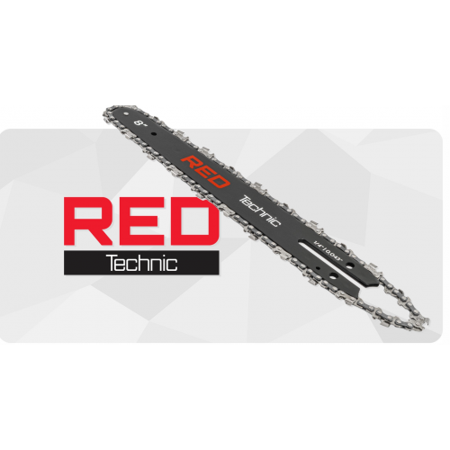 Akumulatora zāģa sliede 20 cm 8 collas + 2 ķēdes 1,4 collas (RTPR0163)