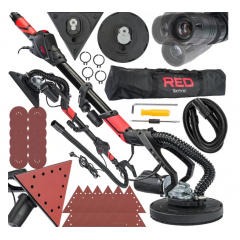 Ģipša slīpmašīna 2 galviņas 1500 W Red Technic RTSDG0085