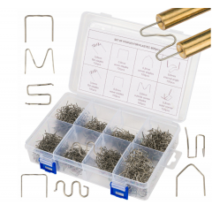 Skavu komplekts metināšanas iekārtai - 800 gabali + kaste ar mapi no RED Technic (RTZZP0087)