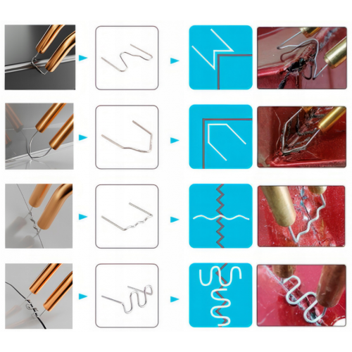 Skavu komplekts metināšanas iekārtai - 800 gabali + kaste ar mapi no RED Technic (RTZZP0087)