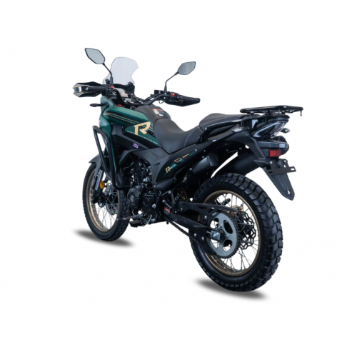 Reģistrējams benzīna motocikls 4T 125cm3 19"/17" manuāls no Barton Motors (Barton Rally 125 Duo )
