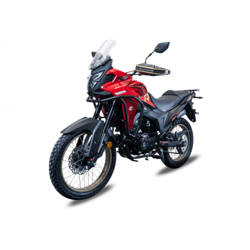Reģistrējams benzīna motocikls 4T 125cm3 19"/17" manuāls no Barton Motors (Barton Rally 125 Duo )