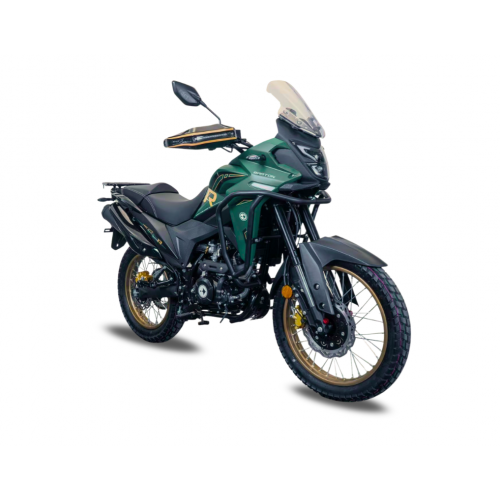 Reģistrējams benzīna motocikls 4T 125cm3 19"/17" manuāls no Barton Motors (Barton Rally 125 Duo )