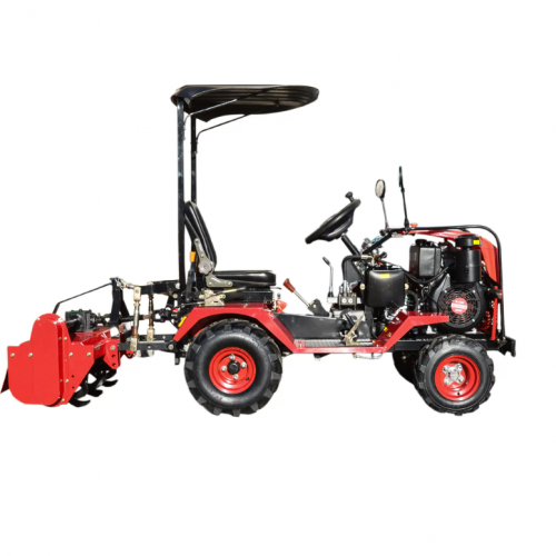 Mini traktors Rider-1500 ar aktīvo kultivatoru 16 kW / 3600 apgr./min / 20 ZS (Rider-1500)