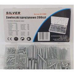 Atsperes 200gab - komplekts Silver (S11365)
