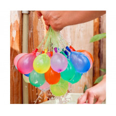 Ūdens baloni ar automātisku pildīšanu un vairāku balonu piesiešanu uzreiz 111 gab. (SA037)