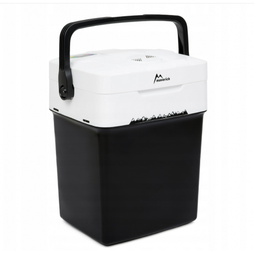 Automašīnas ledusskapis 32L 12/230V ar sildīšanas funkciju un USB displeju (SDH180)