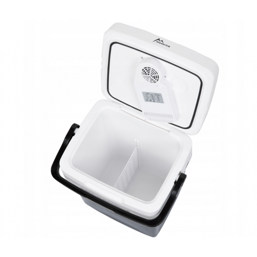Automašīnas ledusskapis 32L 12/230V ar sildīšanas funkciju un USB displeju (SDH180)
