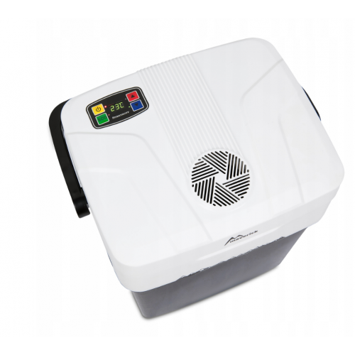 Automašīnas ledusskapis 32L 12/230V ar sildīšanas funkciju un USB displeju (SDH180)