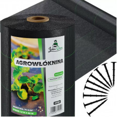 Agrotekstils / Agroplēve / dārza pārsegs pret nezālēm 1,6x50m + 50 kniedes (SDH183)