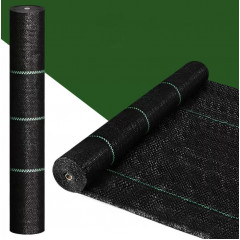 Agrotekstils / Agroplēve / dārza pārsegs pret nezālēm 1,6x50m (SDH183)