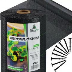 Agrotekstils / Agroplēve / dārza pārsegs pret nezālēm 1,1x50m + 50 kniedes (SDH181)