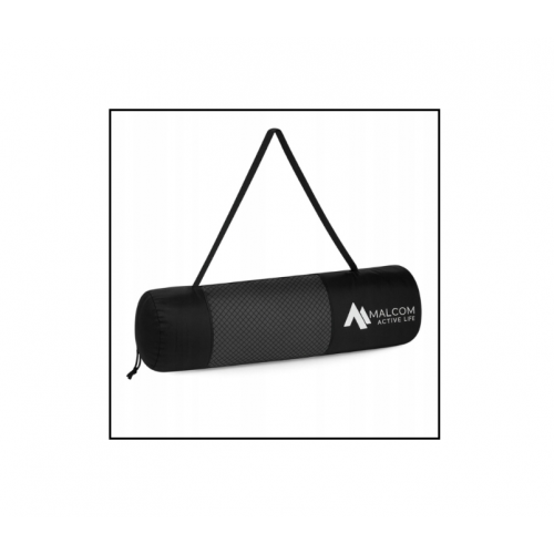 Pelēks vingrošanas paklājiņš vingrošanai, jogai un fitnesam, treniņu soma 183x61x1cm (SDH280-GREY)