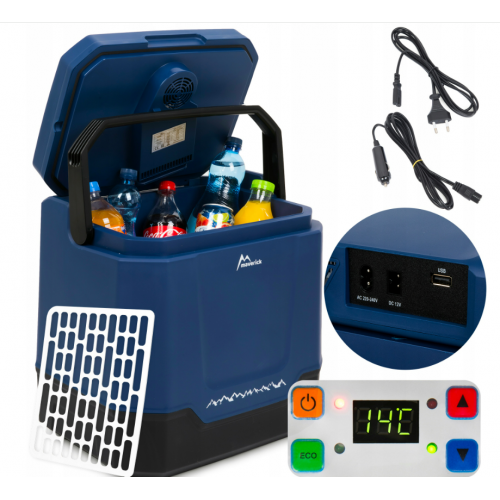 Automašīnas ledusskapis 35 l 12/230 V ar Bluetooth moduli, radio un skaļruņiem (SDH283)