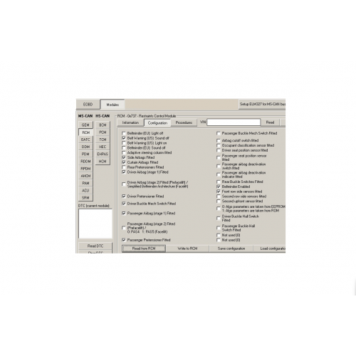 Diagnostikas skeneris OBD2, USB priekš FORD (STN1170)