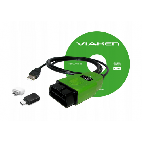 Diagnostikas skeneris OBD2, USB priekš FORD (STN1170)