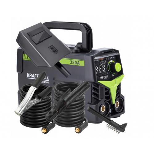 Invertora metināšanas iekārta 330A LCD/MMA/IGBT/TIG 230V/50Hz no Kraft&Dele (KD1784)