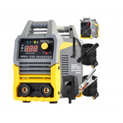 Invertora MMA IGBT LCD 330A metināšanas iekārta Kraft&Dele (KD1826)