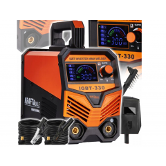 Invertora metināšanas iekārta MMA, IGBT, LIFT-TIG, LCD 330A no Kraft&dele (KD1878) 