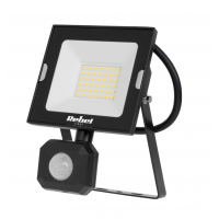 LED lampa - prožektors ar krēslas un kustības sensoru 30W, 4000K, 230V no Rebel (URZ3615)