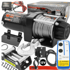 Elektriskā vinča 12V,1130KG,12M no Verke (V06031)