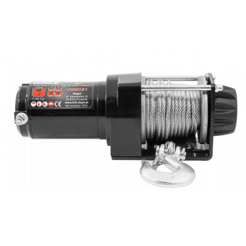 Elektriskā vinča 12V,1130KG,12M no Verke (V06031)