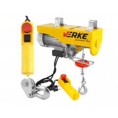 Elektriskā celtniecības vinča 230V Trošu vinča 250Kg 540W no Verke (V06050)