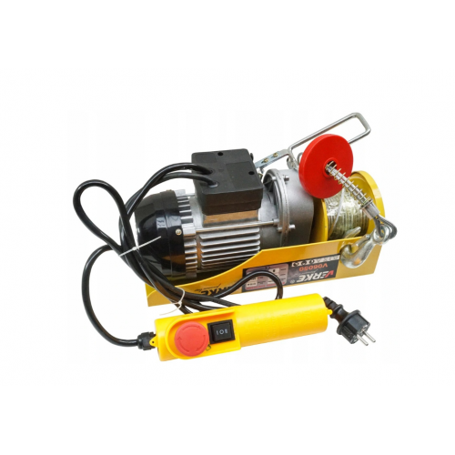 Elektriskā celtniecības vinča 230V Trošu vinča 250Kg 540W no Verke (V06050)