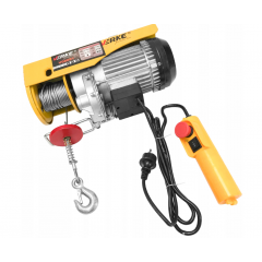 Elektriskā celtniecības vinča 230V trošu vinča 600Kg 1050W no Verke (V06051)