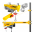 Elektriskā celtniecības vinča 230V trošu vinča 600Kg 1050W no Verke (V06051)