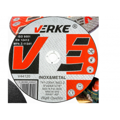 Диск отрезной по металлу и стали 230 мм x 1,9 x 22,2 мм для угловой шлифовальной машины (V44120)