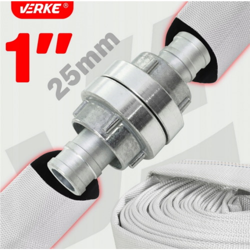 Ugunsdzēsības šļūtenes ātrās savienošanas savienotājs - 1" (25 mm) no Verke (V60160)