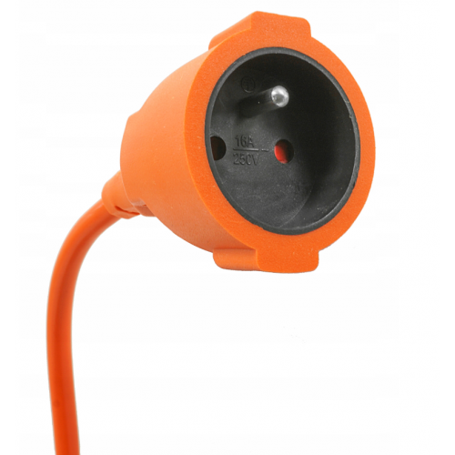 Dārza elektības pagarinātājs 3x1.0mm, 30m, 10A / 2500W no VERKE (V70112)