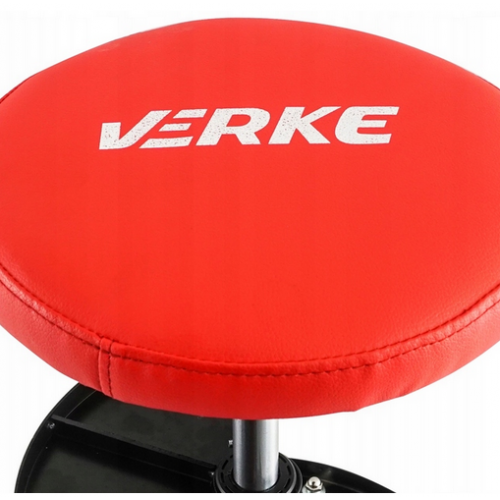 Darbnīcas grozāmais krēsls + ar apakšējo plauktu  no Verke  (V83260)