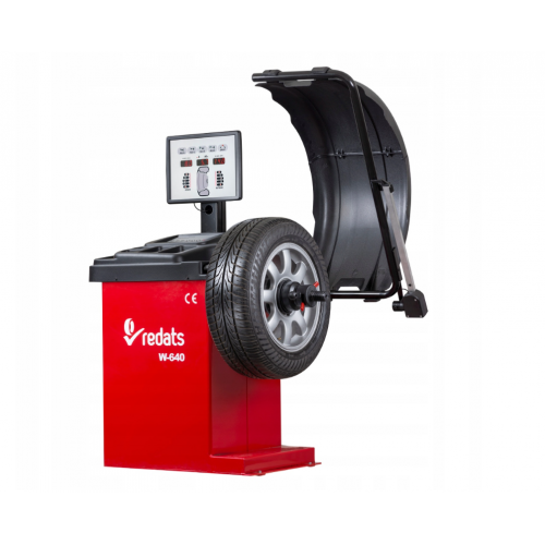 Automātiskais riteņu balansētājs + lāzers 230v, 10" - 24  no Redats (W-640)