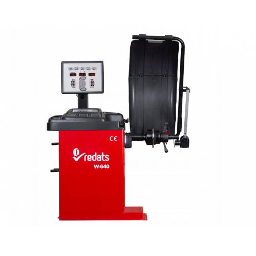 Automātiskais riteņu balansētājs + lāzers 230v, 10" - 24  no Redats (W-640)